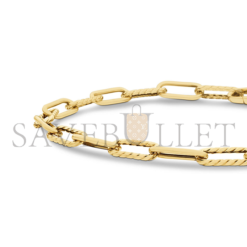dau1d Yvrm*n dy madison chain bracelet 18k yellow gold, 4mm b17841 88